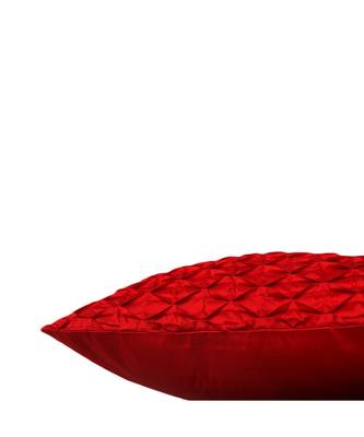 100% Polyester  Red cushion covers 3