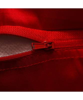 100% Polyester  Red cushion covers 4