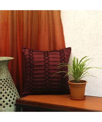 100% Polyester  Purple cushion covers 1