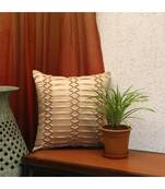 100% Polyester  Cream cushion covers