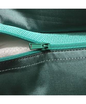 100% Polyester  Turquoise Blue cushion covers 4
