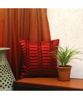 100% Polyester  Red cushion covers 1