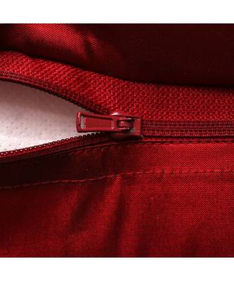 100% Polyester  Red cushion covers 4