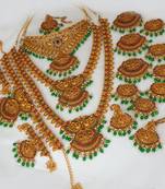 Gold bridal-kamarband