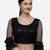 Black readymade-blouse
