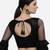 Black readymade-blouse