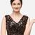 Sequences Brown Velvet Blouse With V Neck