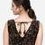 Sequences Brown Velvet Blouse With V Neck