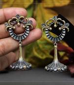White jhumkas