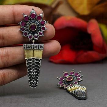 Pink danglers-drops 1