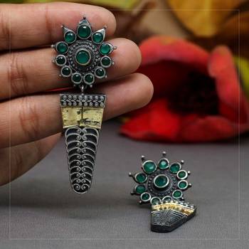 Green danglers-drops 1