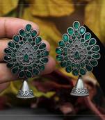 Green danglers-drops