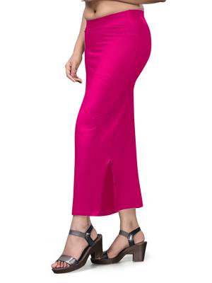 Pink plain acrylic skirts 1