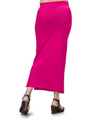Pink plain acrylic skirts 2