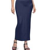 Blue plain acrylic skirts