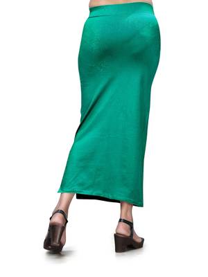 Green plain acrylic skirts 3
