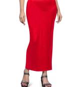 Red plain acrylic skirts
