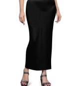 Black plain acrylic skirts