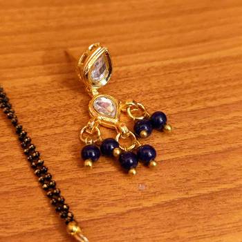 Blue mangalsutra 2