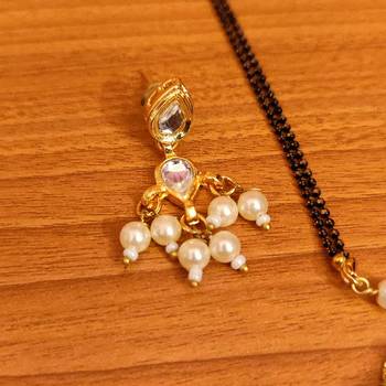 White mangalsutra 2