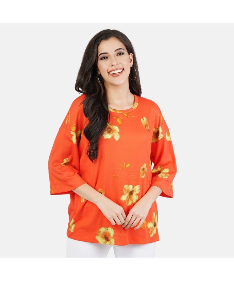 100% Supima Cotton Knit Top