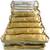 Atorakushon    gold Satin 5 Rods Bangle Box Ring Earring Box Saree Cover Blouse Cover Travelling Wedding  Kit For Women