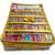 Atorakushon    gold Satin 5 Rods Bangle Box Ring Earring Box Saree Cover Blouse Cover Travelling Wedding  Kit For Women