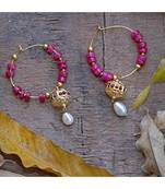 magenta beautiful smart classy beads bali