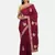 Riva Enterprise Women's Vichitra Silk With Cording Embroidery Work Exclusive Saree