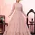Pink sequins georgette Party Wear gown