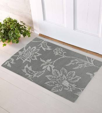 Hand Tufted Modern Area Rug (2'x3', Platinum), Premium Quality 1