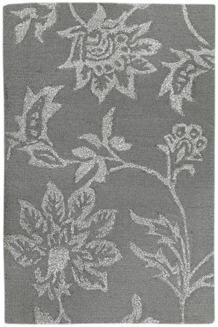 Hand Tufted Modern Area Rug (2'x3', Platinum), Premium Quality