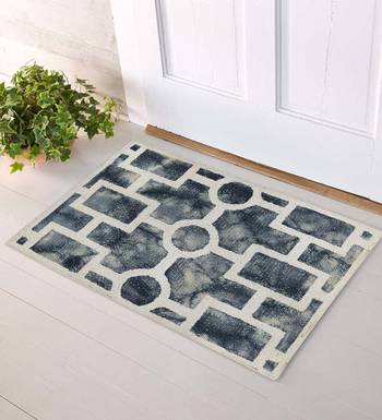 Rug for Living Room 2'x 3' Grey 1