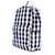Light White black check bag backpack school bag