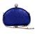 Half circle  ladies purse| Fashion Unique Design Evening Bag| Chain Handbag Shoulder Bag(navy blue)