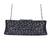 Flower Printed Diamond Women Clutch - ?Rich Look Lady Wallet - Wedding| Party| Shopping |purse (black)