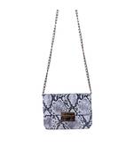 White /Snake Print Women Shoulder Bag luxury handbags women bags | Girls Small Messenger Bag