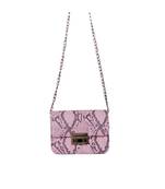 Pink /Snake Print Women Shoulder Bag luxury handbags women bags | Girls Small Messenger Bag