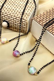 3 Crystal Ball Mangalsutra Combo