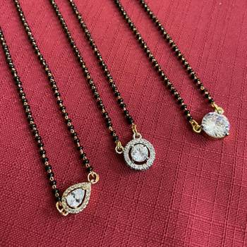 Dailywear Diamond Gold 3 Mangalsutra Combo 1