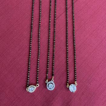 Dailywear Diamond Gold 3 Mangalsutra Combo 2
