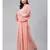 Pink Kimono Maxi Dress