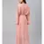 Pink Kimono Maxi Dress