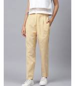 Yellow Stripes Tapered Pants