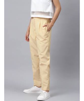 Yellow Stripes Tapered Pants 2