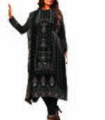 Designer Party Wear Crepe Silk Exclusive Print Salwar Kameez With Dupatta Unstitched