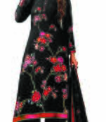 Designer Party Wear Crepe Silk Exclusive Print Salwar Kameez With Dupatta Unstitched