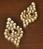 Kundan Embellished Designer Earrings 217ED174