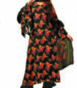 Designer Party Wear Crepe Silk Exclusive Print Salwar Kameez With Dupatta Unstitched