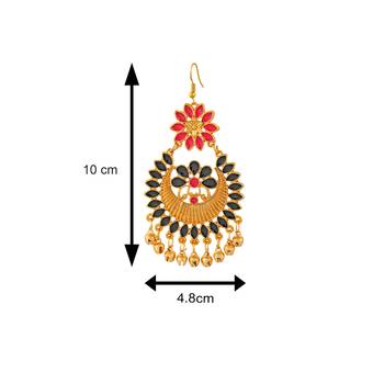 Red earrings 4